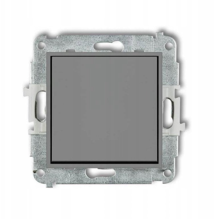 ICON Mechanizm łącznika krzyżowego (jeden klawisz bez piktogramu) szary mat 27IWP-6.1