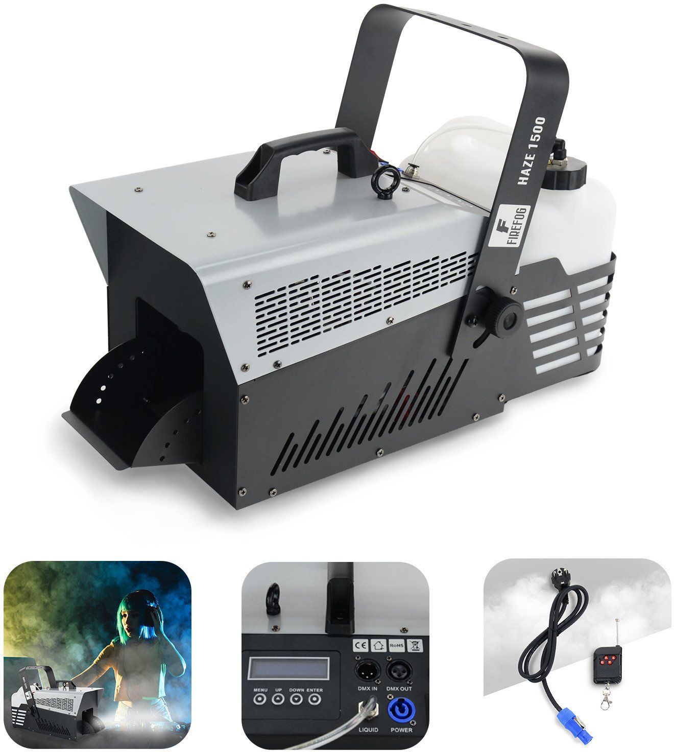 Wytwornica dymu mgły Haze 1500 Firefog one size