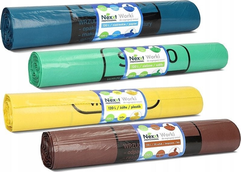 NEXXT Worki na śmieci Nexxt 120L LDPE (20)