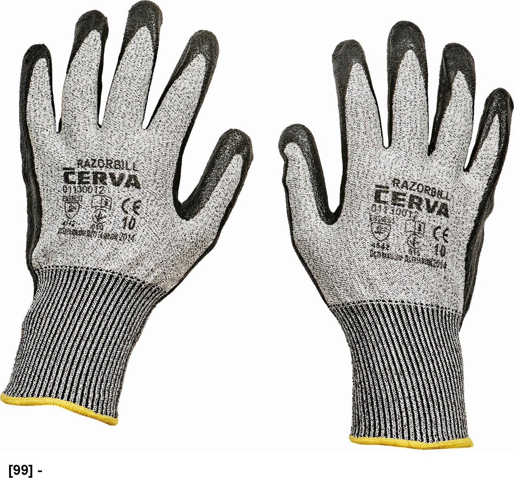 CERVA RAZORBILL - rękawice odporne na przecięcie i przekłucie 8