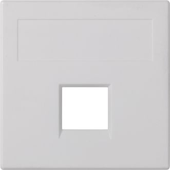 Kontakt-Simon Connect Płytka 1xRJ bez osłon uniwersalna (50000185-030)