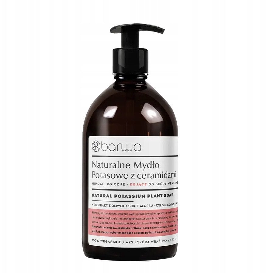 BARWA Mydło potasowe kojące 480 ml