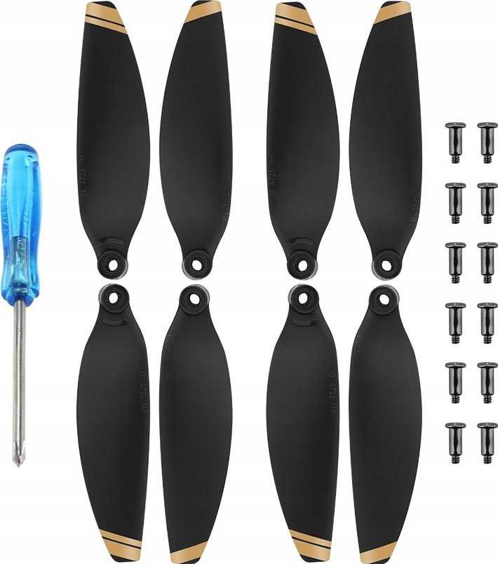 BRDRC ŚMIGŁA DO DRONA DJI MAVIC MINI 2 GOLD 8 SZTUK 4726