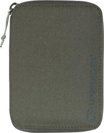 Lifeventure RFID Mini Travel Wallet, Recycled, Olive