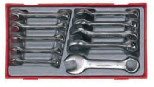 Teng Tools Zestaw kluczy płasko-oczkowych 10-19mm 10szt. (109470104)