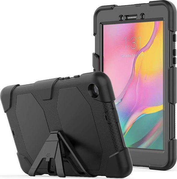 Etui na tablet Alogy Etui Alogy Military Duty Case do Galaxy Tab A 8.0 2019 T290/T295 Czarne uniwersalny