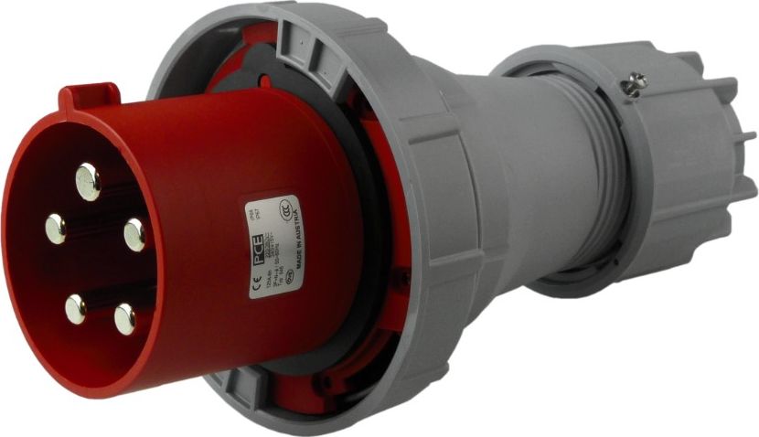 PCE Wtyczka przenośna 125A/5P IP67 PCE Typ 045 TWIST 0582