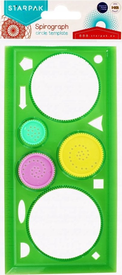 Starpak SZABLON KRESL KOLOWY Z LIN STK 20CM PBH48/288