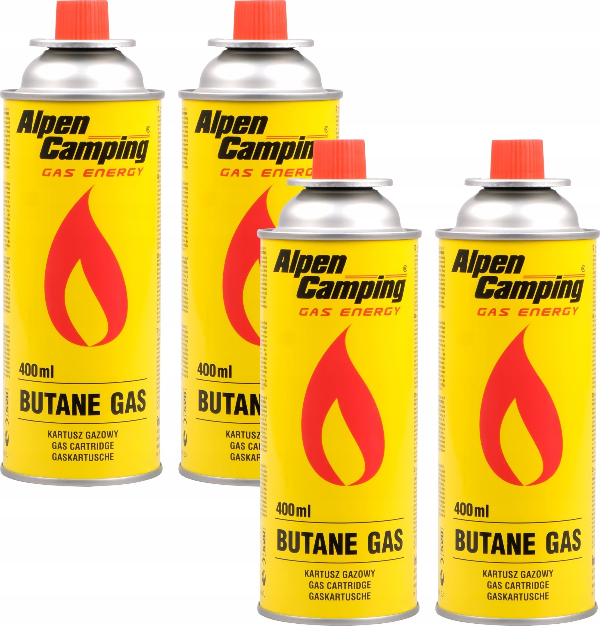 Promis Kartusz 400 ml ALPEN CAMPING /4 x 400ml/ KARTUSZ4 PROMIS