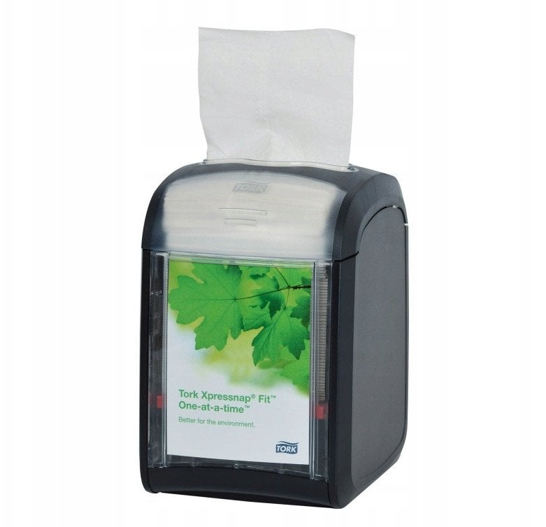 Tork Xpressnap Fit - Dozownik do serwetek na stolik, N14 - Czarny