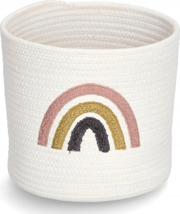 Zeller Kosz do przechowywania z plecionki RAINBOW, Ø 25 cm