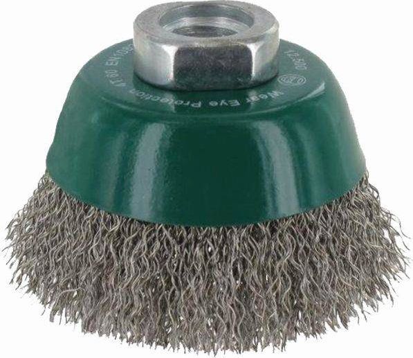 Abraboro SZCZOTKA DOCZOŁOWA 60 MM/M14 ABRABORO - DRUT KARBOWANY 0,3 MM INOX AB90409052 ABRABORO