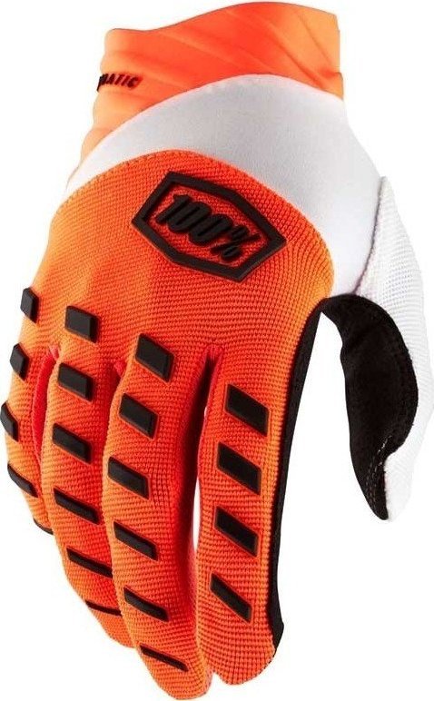 100% Rękawiczki 100% AIRMATIC Glove fluo orange roz. L (długość dłoni 193-200 mm) (NEW)