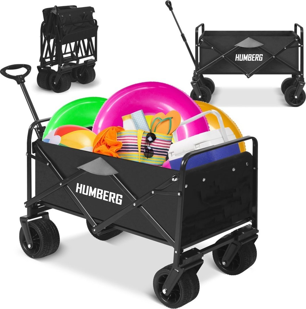 Humberg Wózek transportowy, składany 100l HM-512