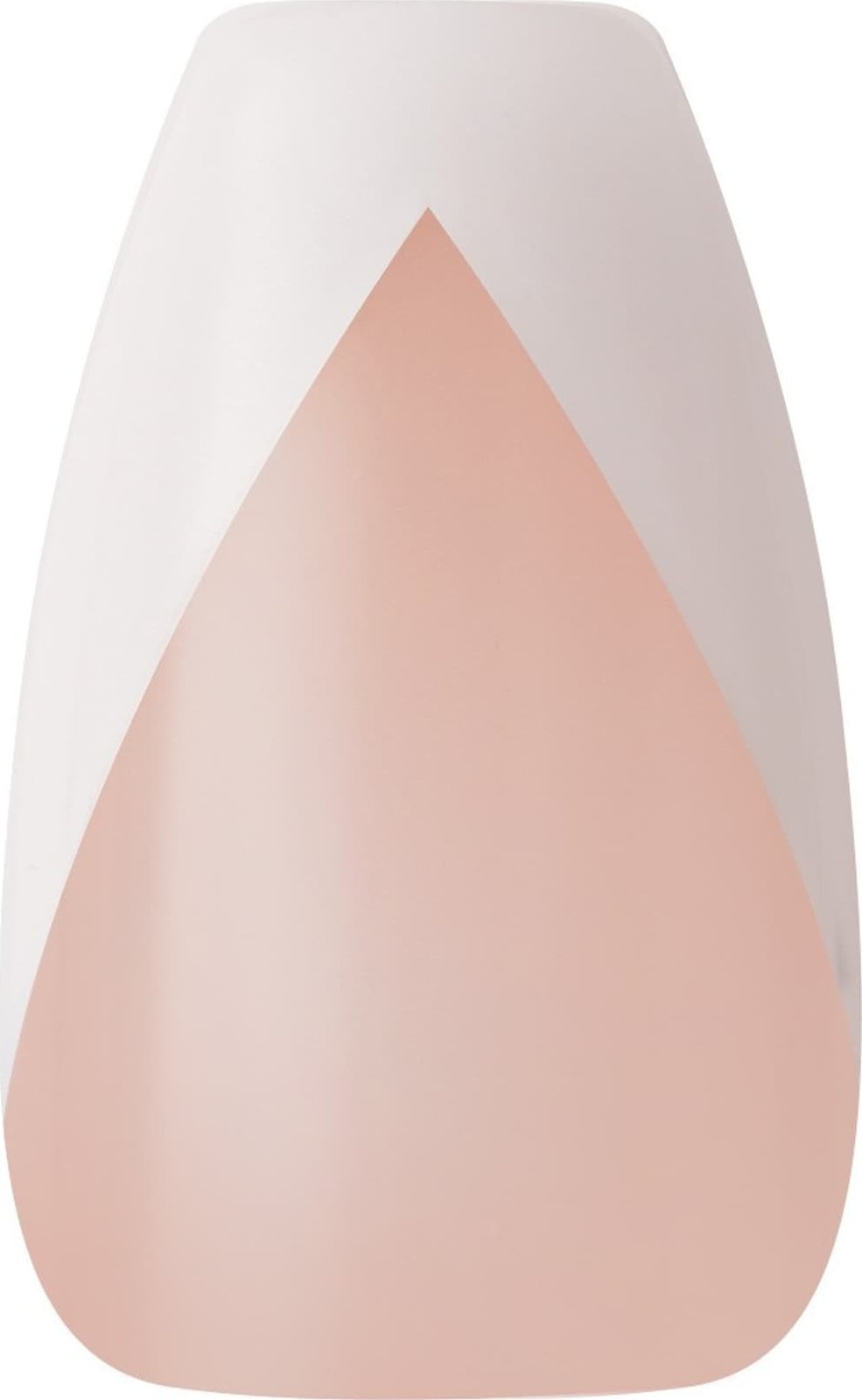 Kiss KISS Sztuczne paznokcie na klej Classy Nails, Silk Dress, White, Medium Coffin