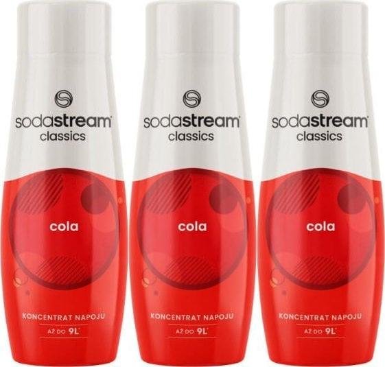 Sodastream 3 x Syrop Cola 440 ml