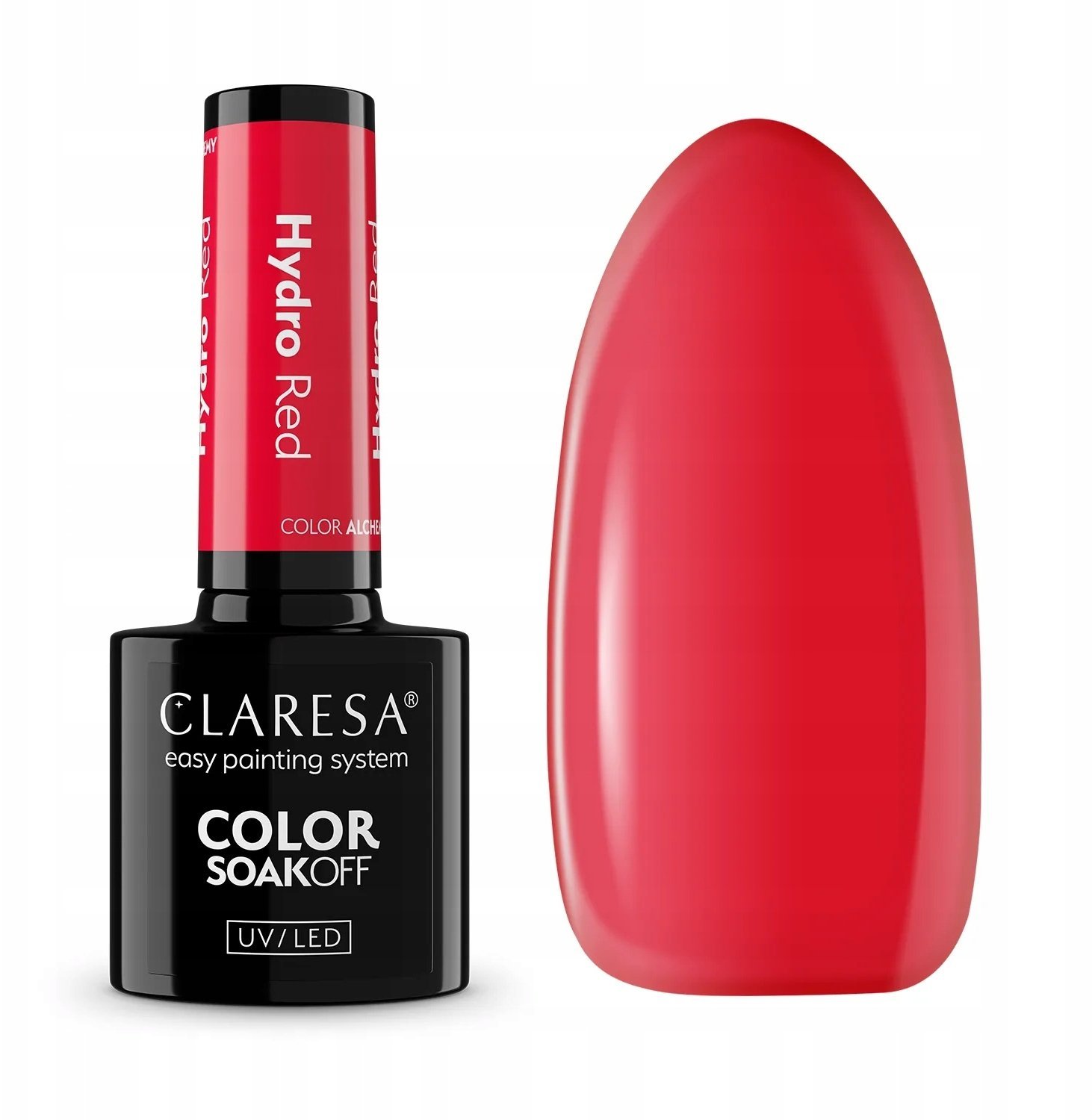 CLARESA Lakier hybrydowy Alchemy Hydro Red 5g
