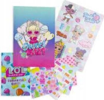 RMS *****L.O.L. mini notatnik zestaw 42-0215 79743*