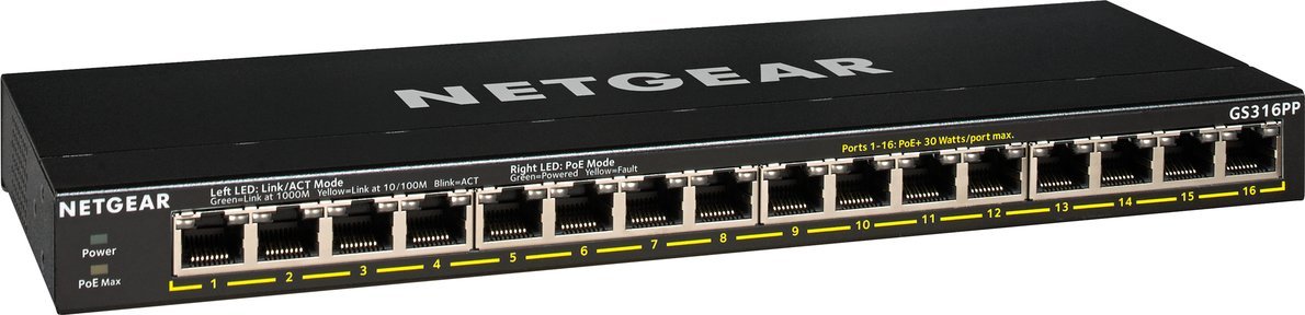 Switch NETGEAR GS316PP-100EUS