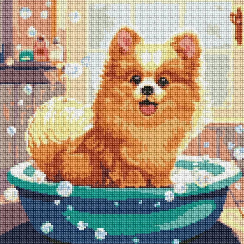 Norimpex Diamentowa mozaika - Little fluffy 40x40cm