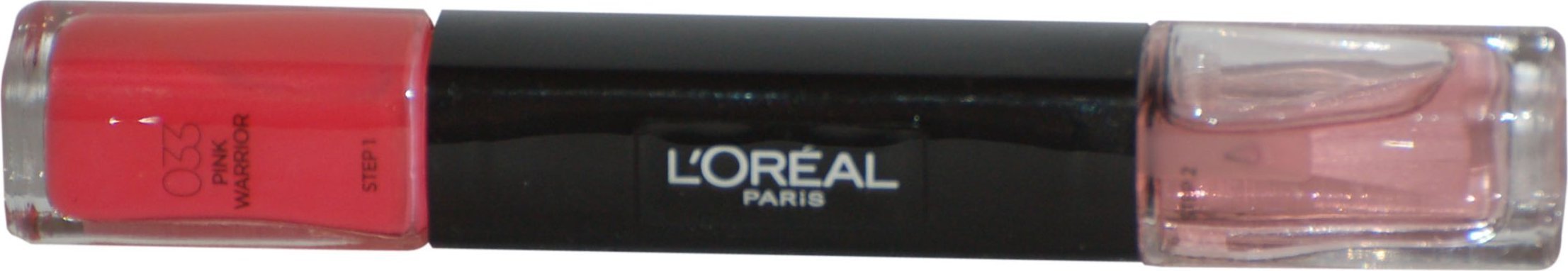 XXX_Loreal (L’Oreal Paris) L'Oreal Paris, Infallible, Nail Polish 2-In-1, 033, Pink Warrior, 2 x, 5 ml For Women