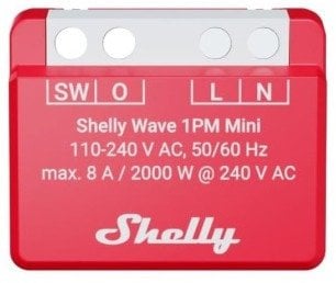 Shelly Wave 1PM Mini LR Element wykonawczy Z-Wave