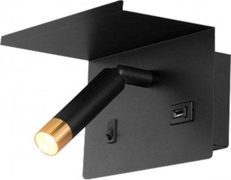 Kinkiet КиКо LAMPA NOCNA LED G9 KINKIET DO CZYTANIA Z USB