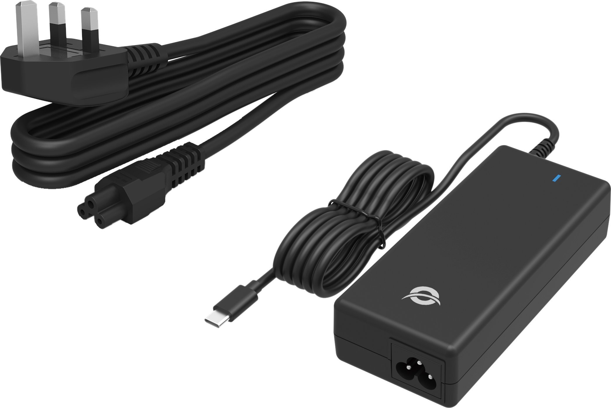 Ładowarka Conceptronic CONCEPTRONIC Ladegerät 1Port 100W GaN,USB-C UK Stecker sw