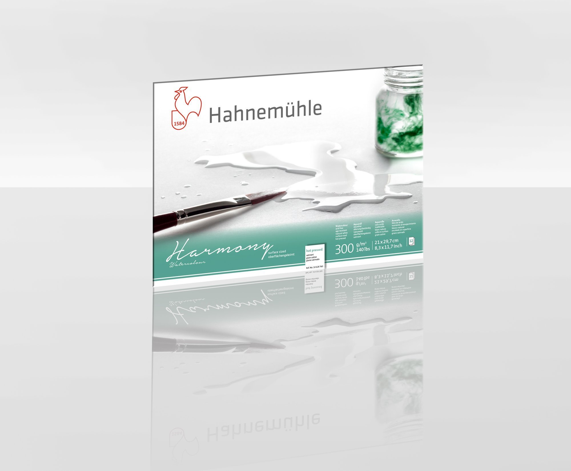 Hahnemühle Hahnemühle Harmony Watercolour hot pressed 12 Sheets 300g A4