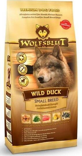 Wolfsblut Wolfsblut Dog Wild Duck Small kaczka i bataty 7,5kg