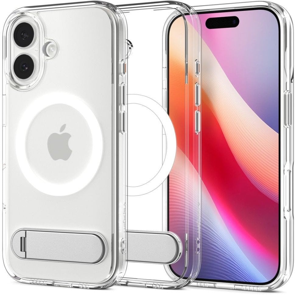 Etui Spigen Ultra Hybrid "S" MagSafe do iPhone 17, przezroczyste