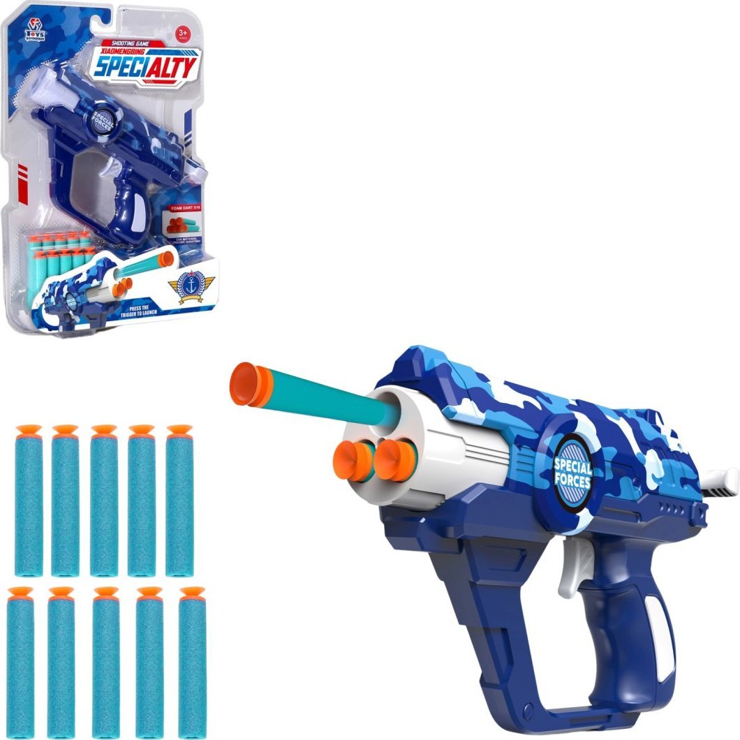 DUŻY PISTOLET NA STRZAŁKI MORO WOJSKOWE 1SZT