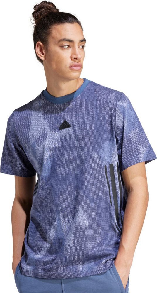Adidas Koszulka męska adidas Future Icons 3-Stripes niebieska IX5200 S
