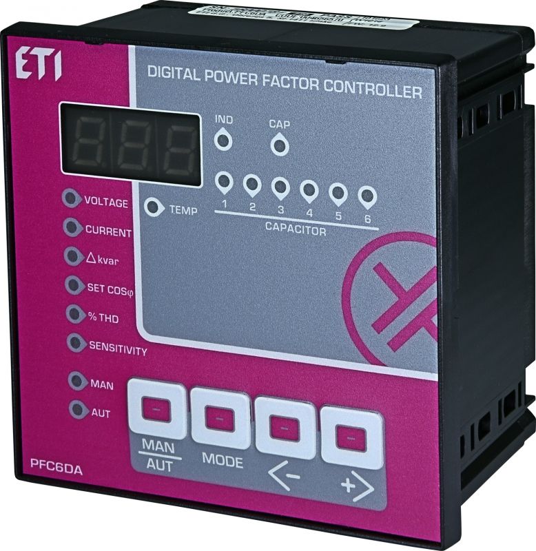 Eti-Polam Regulator współczynnika mocy cos(fi) 6 stopniowy CP PFC 6 DA (004656570)