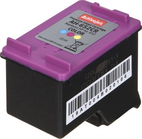 Tusz Activejet tusz AH-652CR / F6V24AE nr 652 (color)