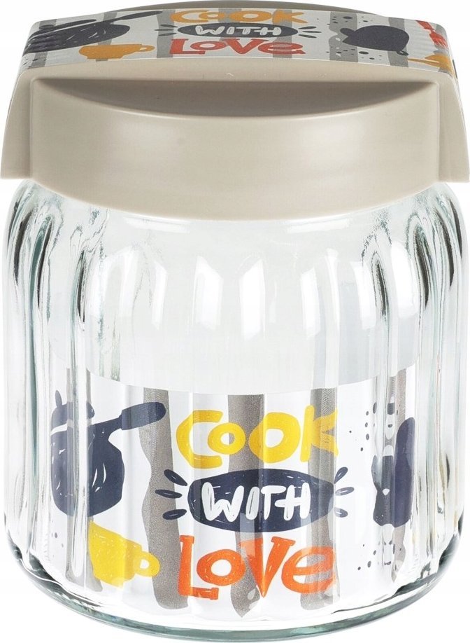Home Styling Collection Szczelny słoik na produkty sypkie, 1 l