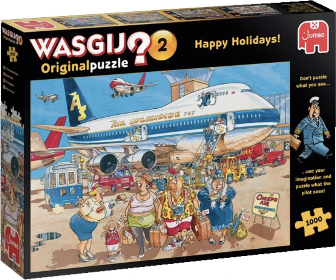 Jumbo Jumbo Wasgij Original 2 Schöne Ferien 1000 Teile Puzzle (81922)