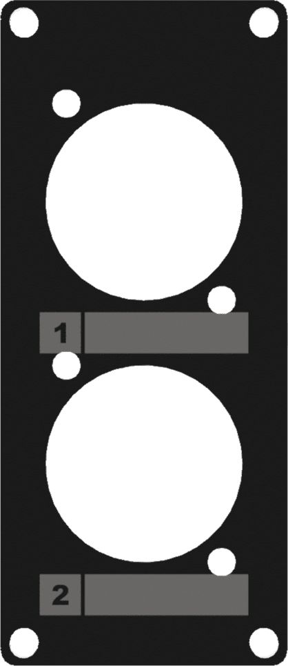 Caymon Zaślepka do CASY 1 (CASY105/B)