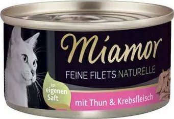 Miamor Miamor Kot 80g Filets Tuńczyk Krab W Sosie Własnym