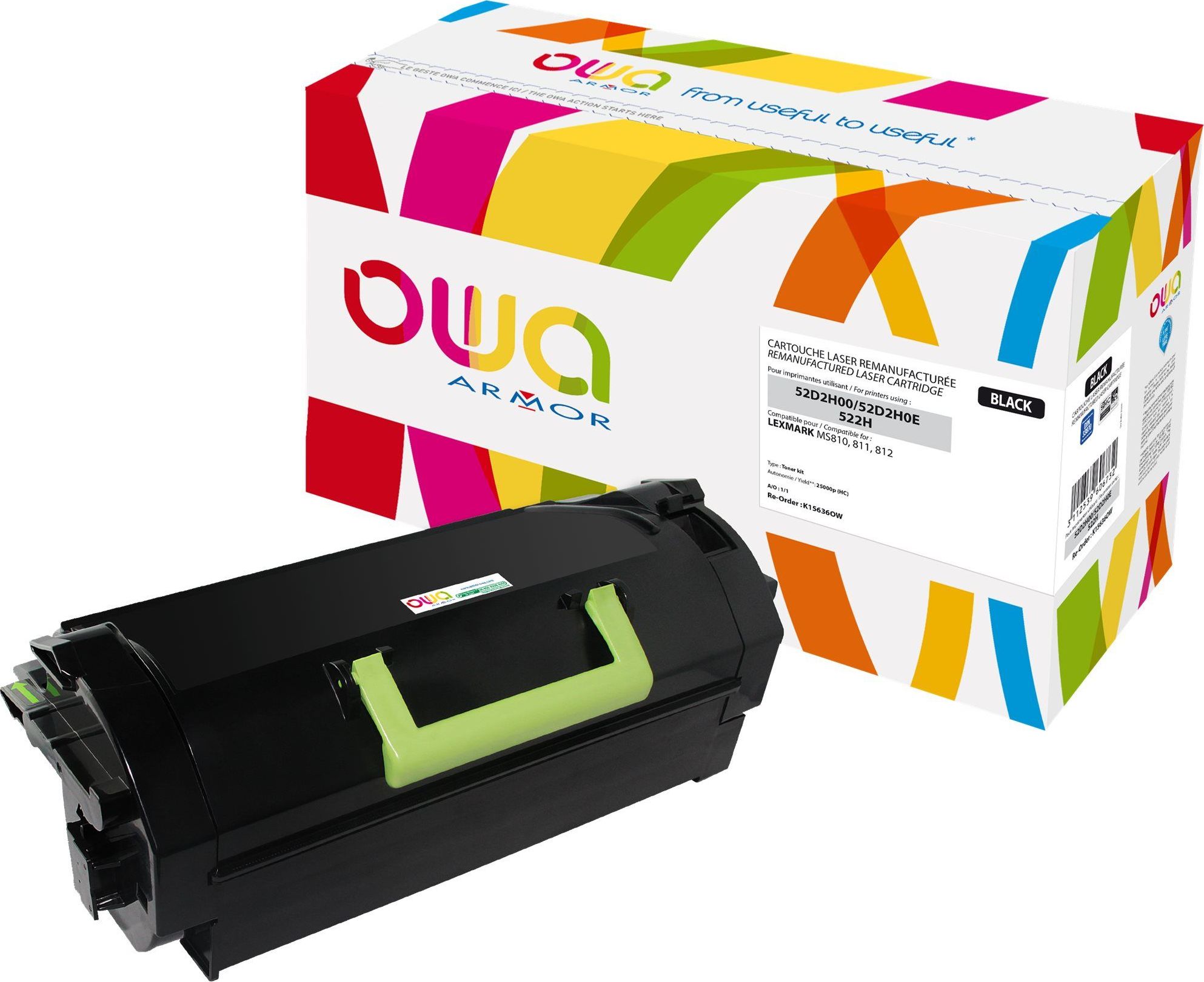 Toner OWA Armor Black (K15636OW)