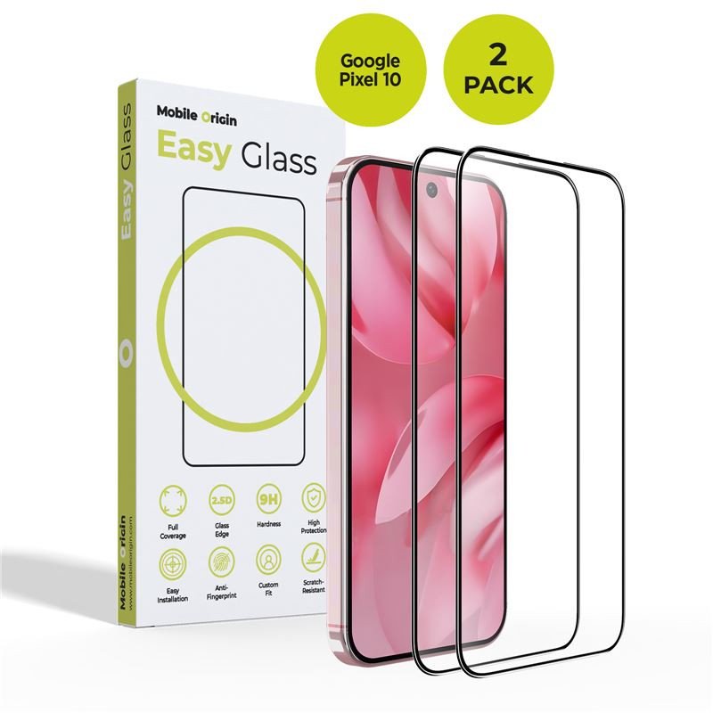 Mobile Origin EasyGlass Google Pixel 10, 2 pack
