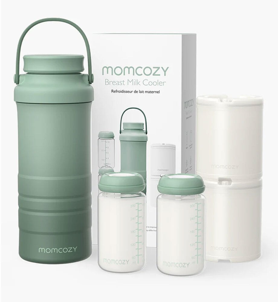 Momcozy CM01 PORTABLE BREAST MILK COOLER GREEN