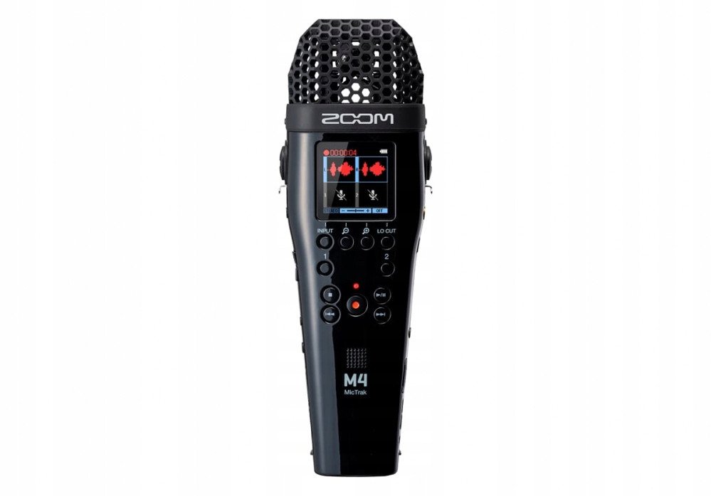 Zoom M4 MicTrak 4ścieżkowy rejestrator audio 2 wejścia XLR/Combo 32-bit