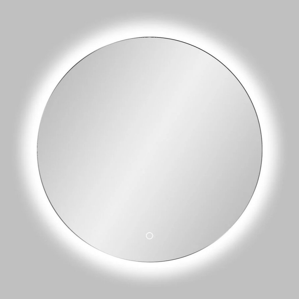 MIRROR WITH LIGHT VENTO NEPOLI 60X60 CM