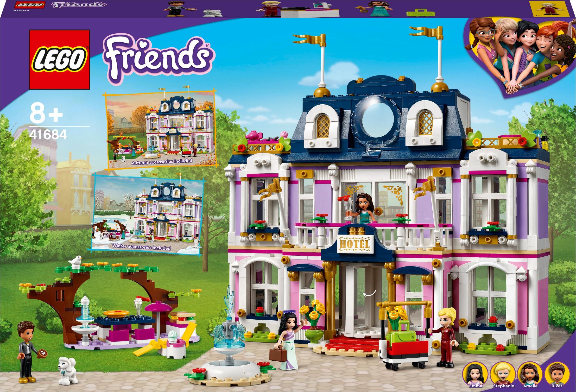 LEGO Friends Wielki hotel w mieście Heartlake (41684)