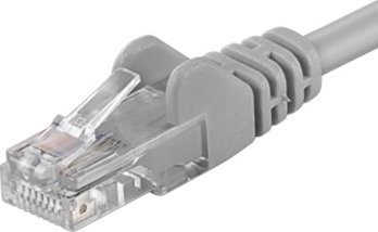 PremiumCord PREMIUMCORD Patch kabel UTP RJ45-RJ45 CAT5e 7m szary