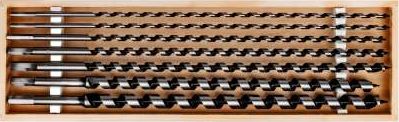 Wiertło Pro-Line do drewna spiralne walcowe 6 10 12 14 16 8 18mm zestaw (26947)