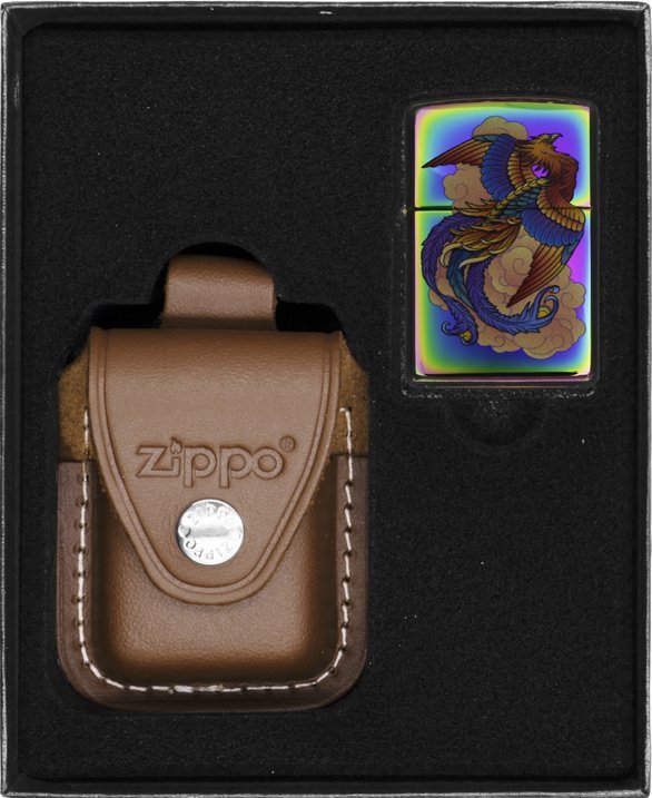 Zestaw ZIPPO Zapalniczka PHONIX RAINBOW Prezentowy No2