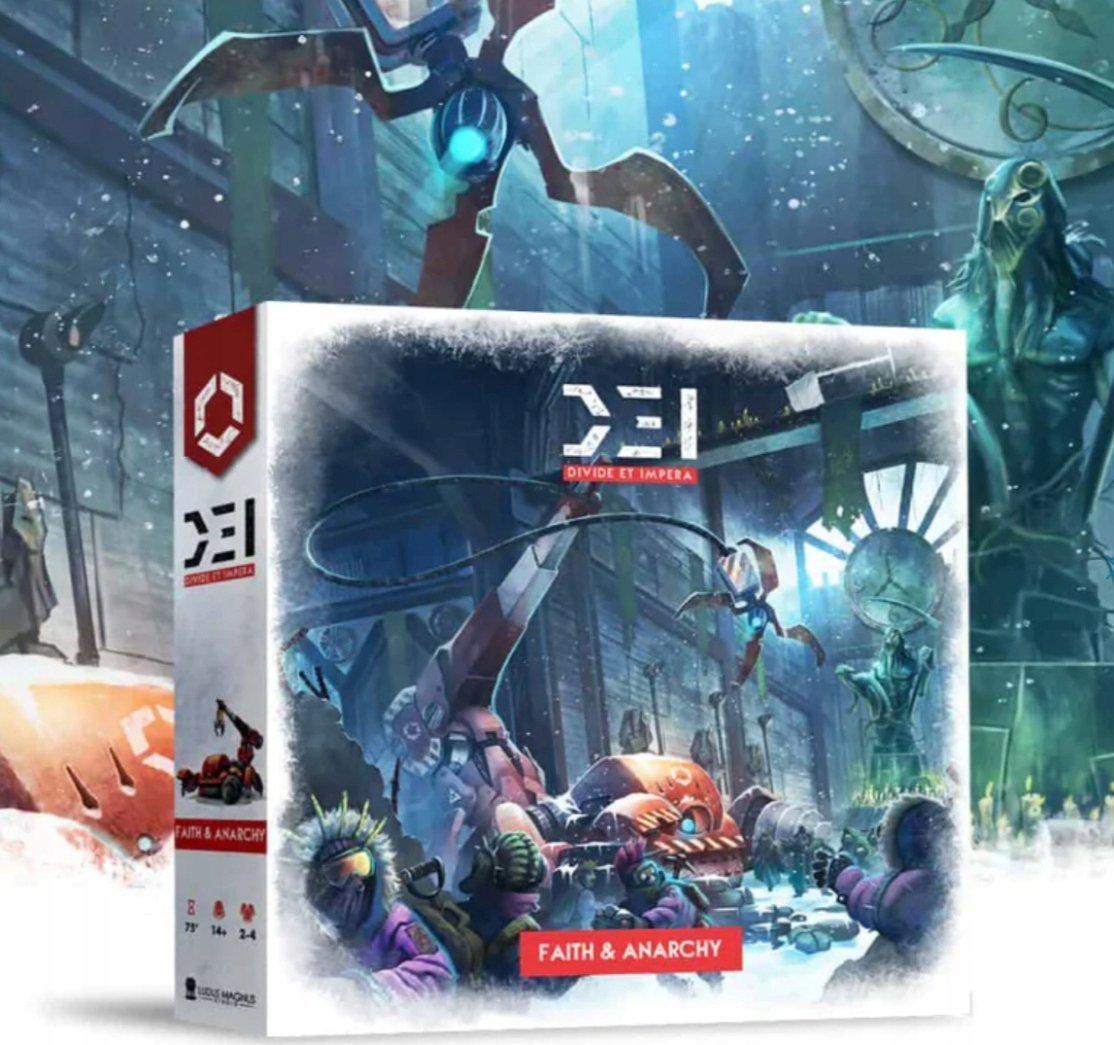 Czacha Games GRA DIVIDE ET IMPERA: WIARA I ANARCHIA dodatek - CZACHA GAMES