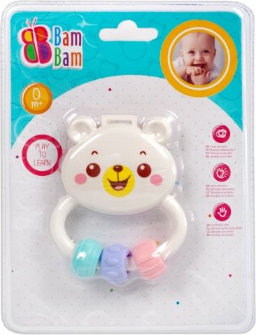 BamBam Grzechotka miś BAM BAM